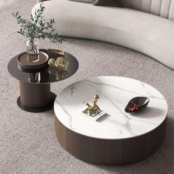 CASTANEDA Rustic Coffee Table Set