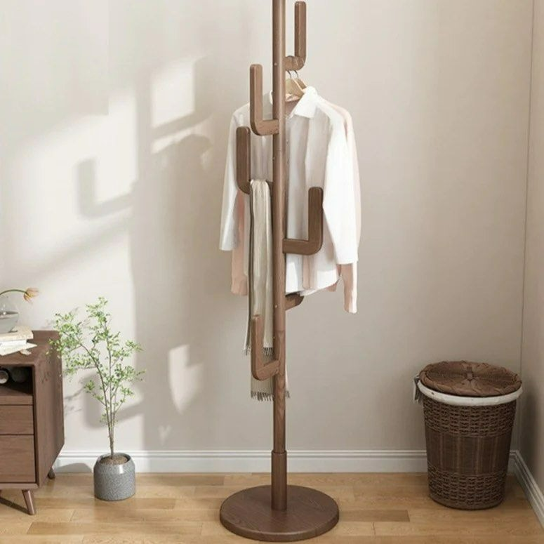 STIG Freestanding Wood Coat Rack