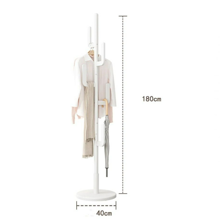 STIG Freestanding Wood Coat Rack