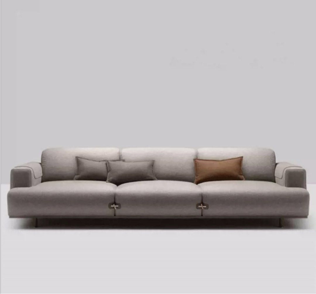 SORRELL Modern Fabric Sofa
