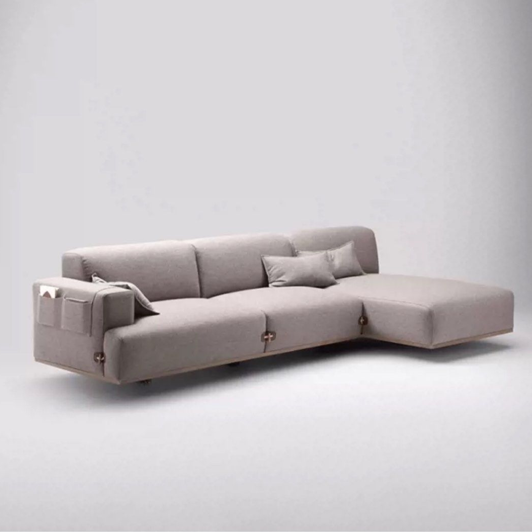SORRELL Modern Fabric Sofa