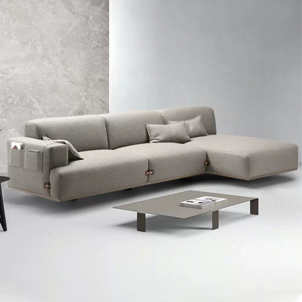 SORRELL Modern Fabric Sofa