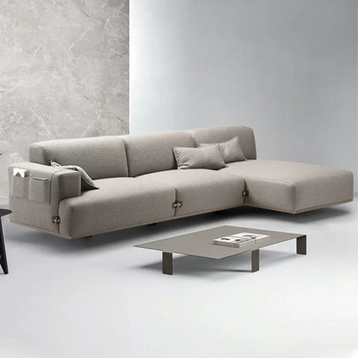 SORRELL Modern Fabric Sofa