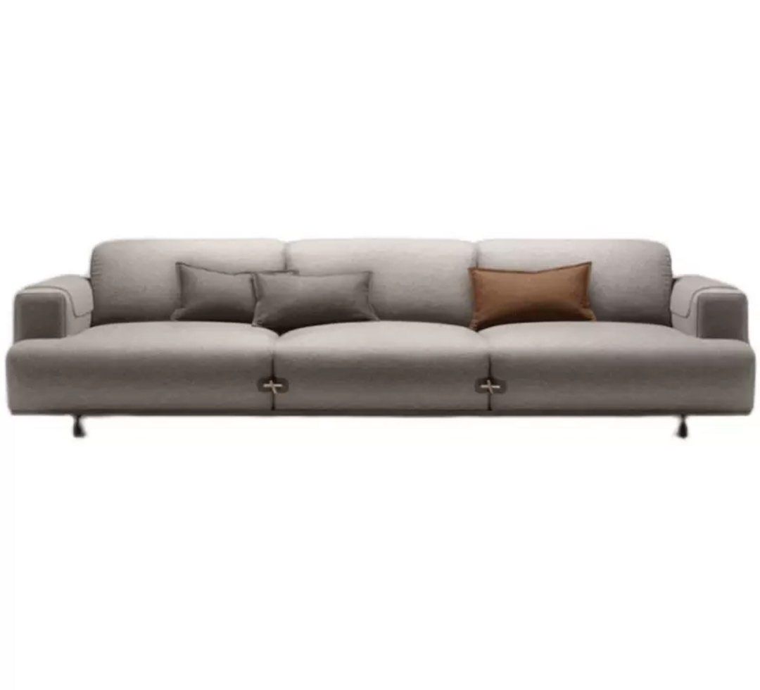 SORRELL Modern Fabric Sofa