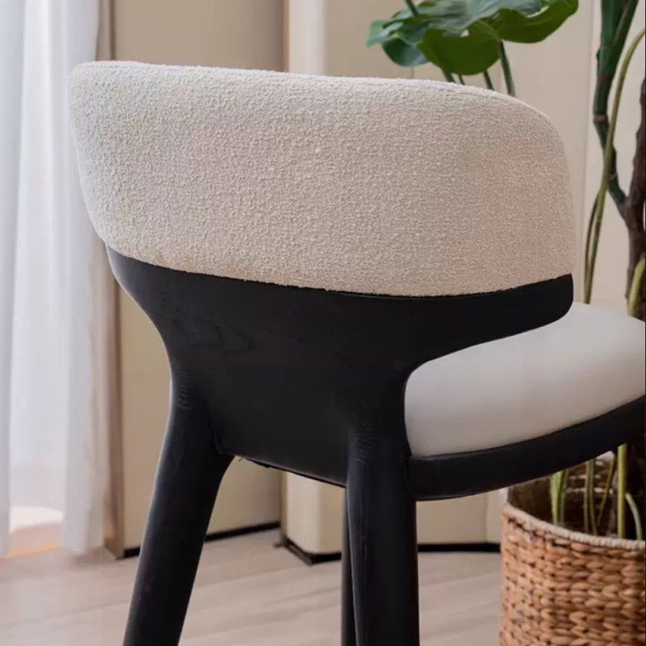 ASTRA Modern Solid Wood Bar Stool