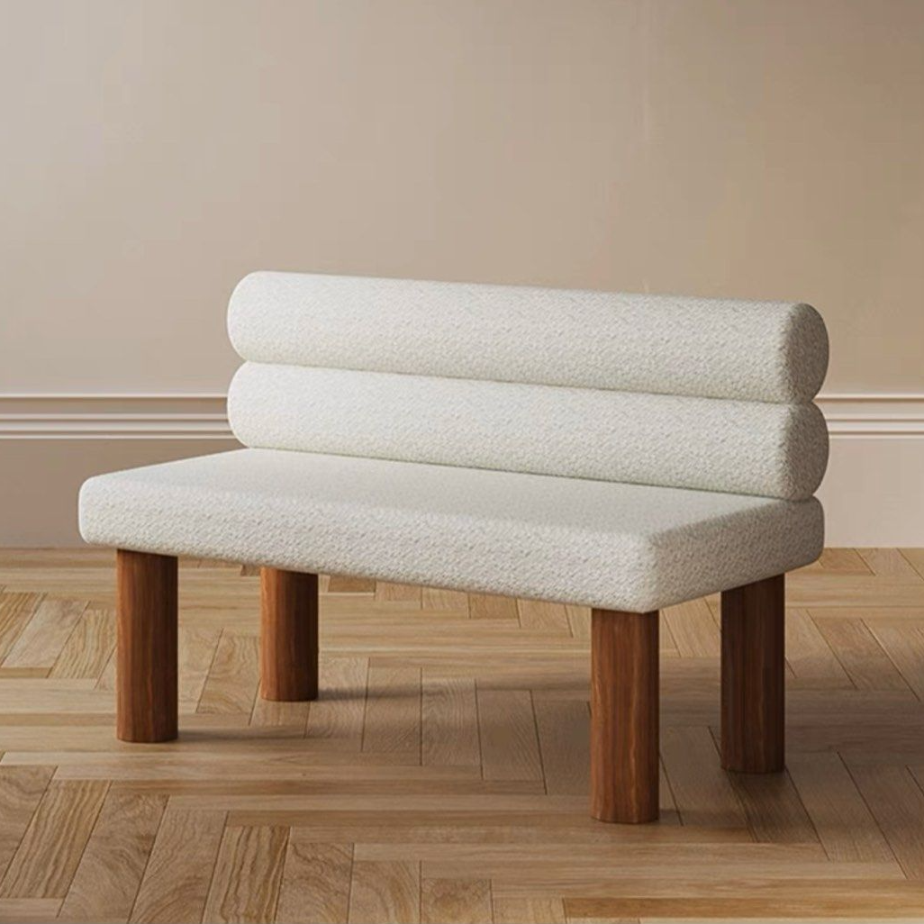 SHAYNE Modern Boucle Bench