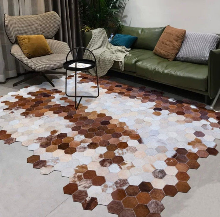 SMITH Modern Cowhide Rug