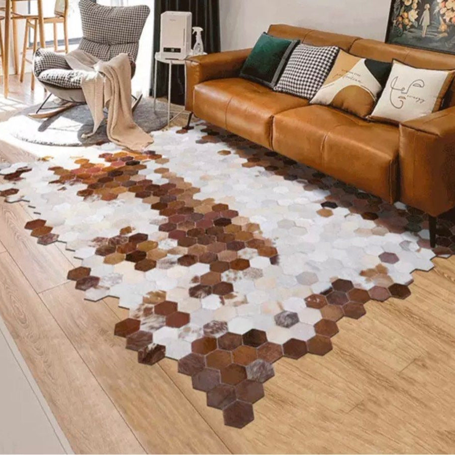 SMITH Modern Cowhide Rug