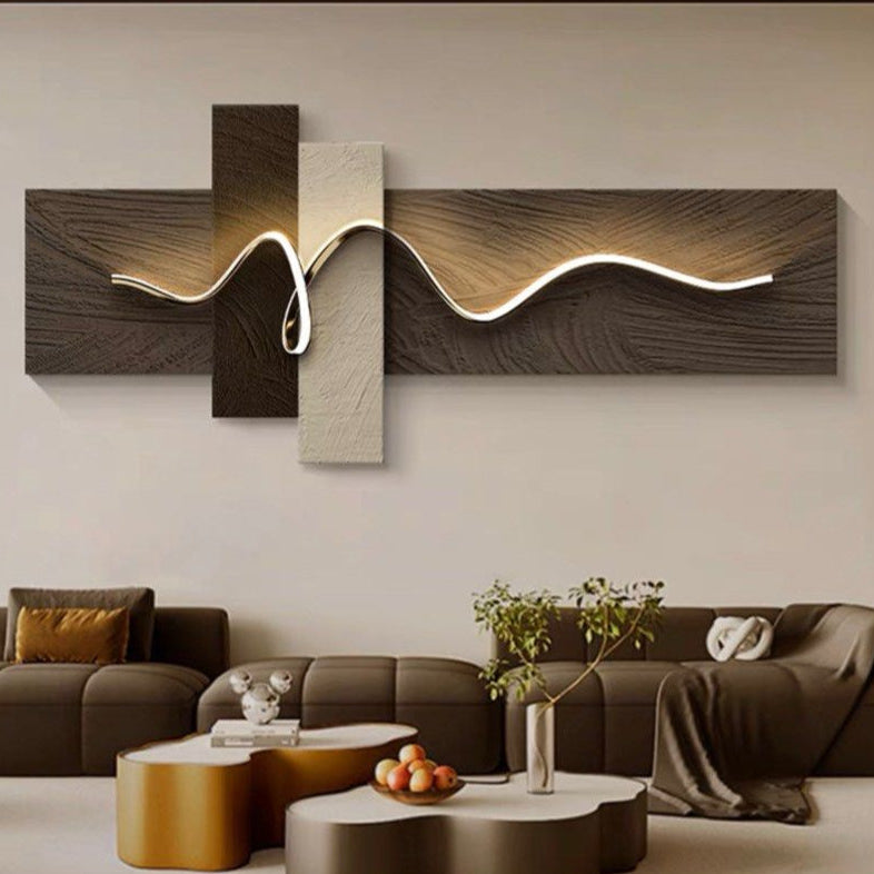 NUJI Modern Sandstone Wall Art