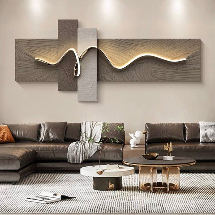 NUJI Modern Sandstone Wall Art