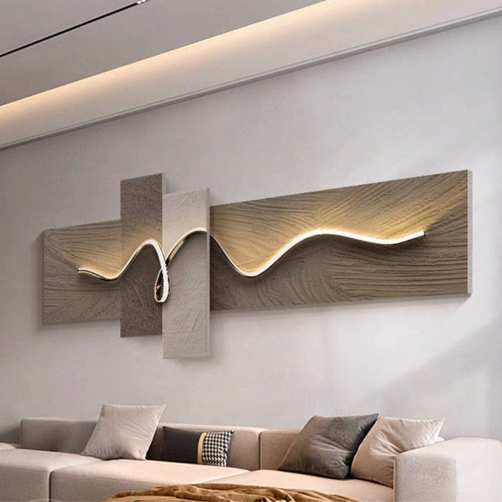 NUJI Modern Sandstone Wall Art