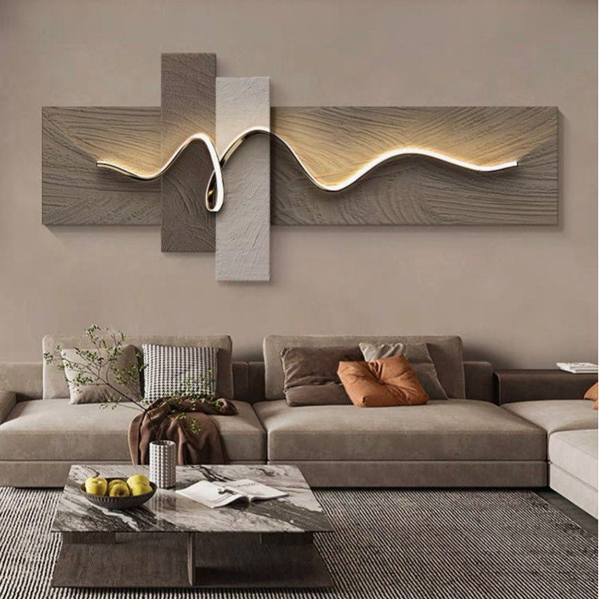 NUJI Modern Sandstone Wall Art