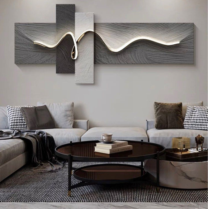 NUJI Modern Sandstone Wall Art