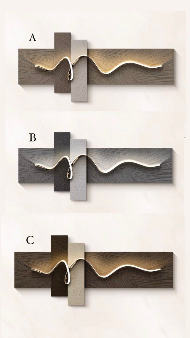 NUJI Modern Sandstone Wall Art