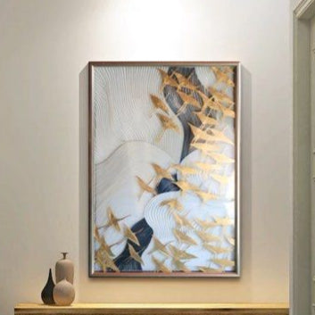 OALE Modern Dove Wall Art