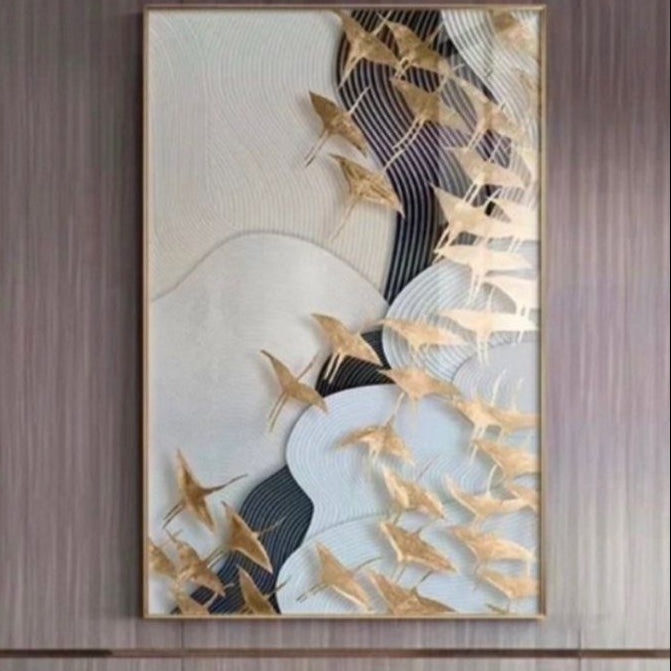 OALE Modern Dove Wall Art