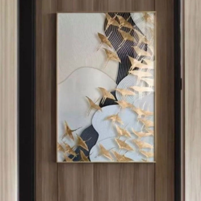 OALE Modern Dove Wall Art