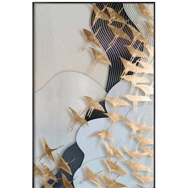 OALE Modern Dove Wall Art