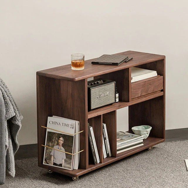 STEMON Solid Wood Sideboard with Wheels