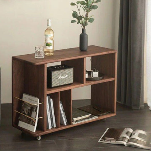 STEMON Solid Wood Sideboard with Wheels