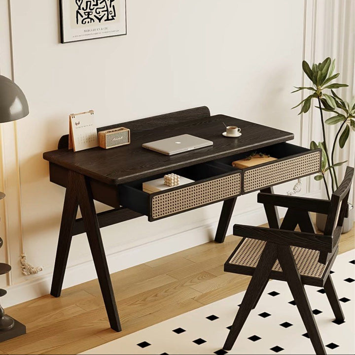 SULLIVAN Rustic Solid Wood Study Desk