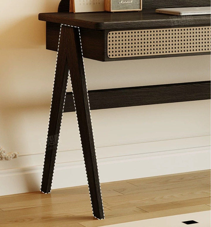 SULLIVAN Rustic Solid Wood Study Desk