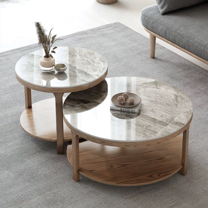 DAVIDSON Modern Coffee Table and Side Table