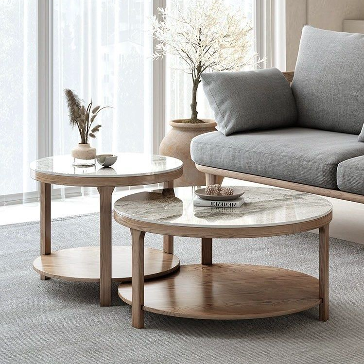 DAVIDSON Modern Coffee Table and Side Table