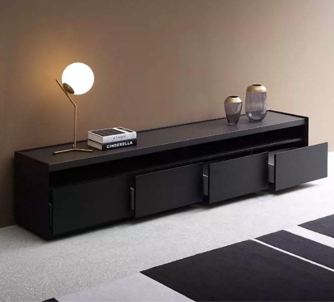 ARMON Modern Solid Wood TV Console