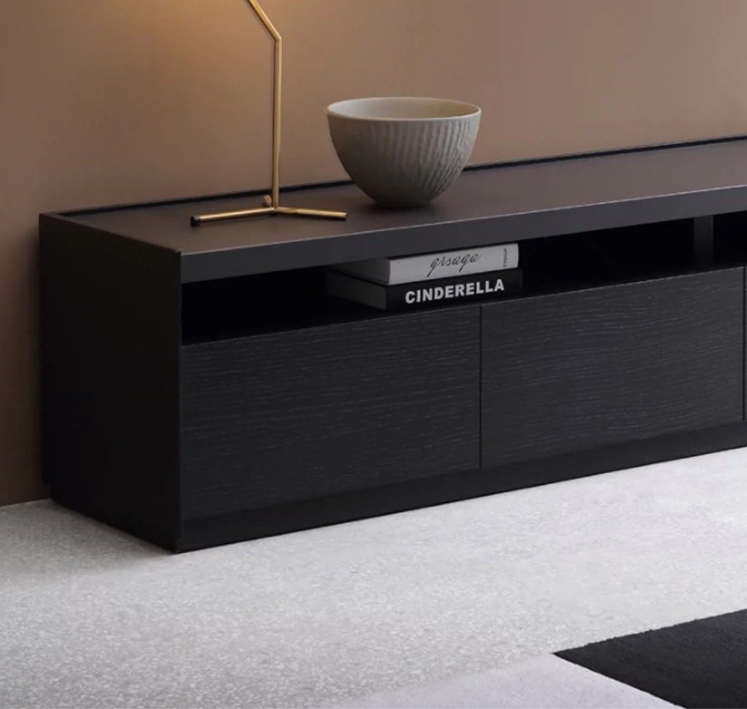 ARMON Modern Solid Wood TV Console