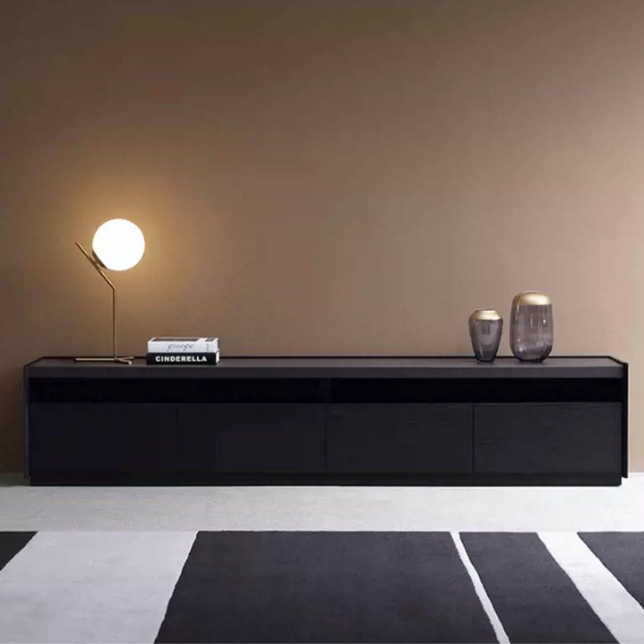ARMON Modern Solid Wood TV Console