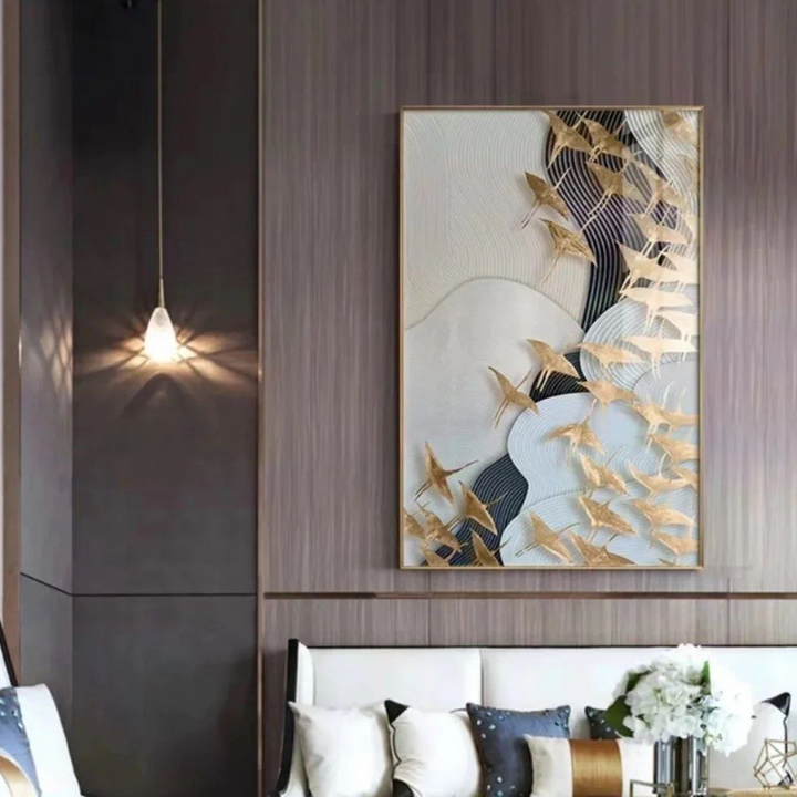 PAIGE Doves Wall Art