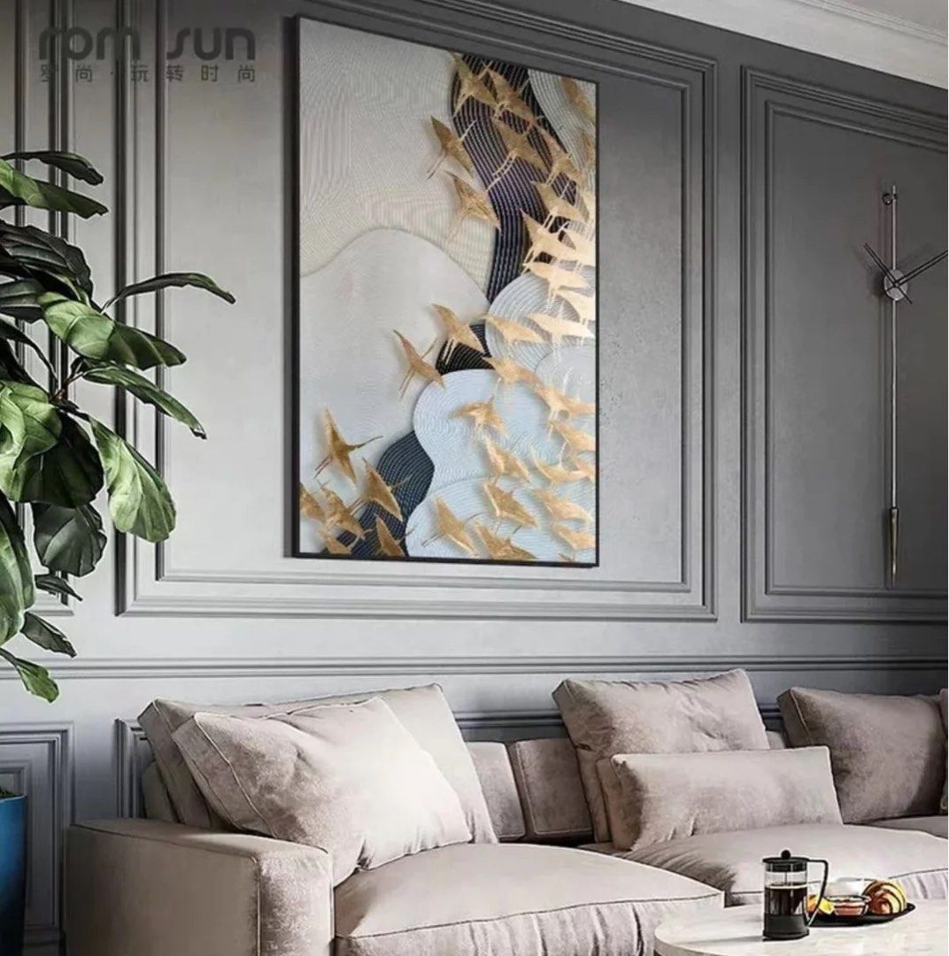 PAIGE Doves Wall Art