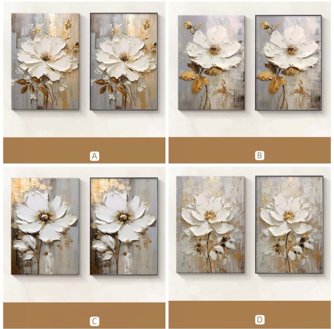 PARADIA Modern Rose Wall Art