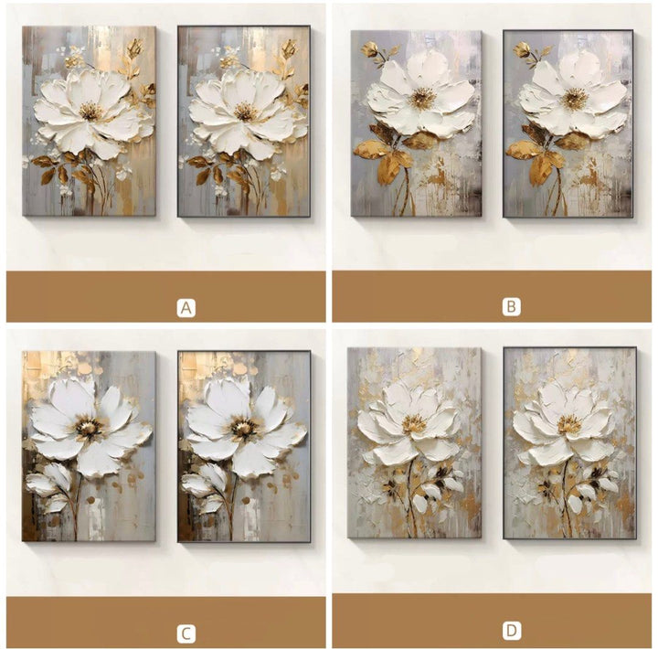 PARADIA Modern Rose Wall Art