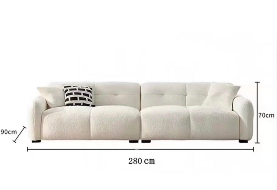 CELVORA Modern Boucle Sofa