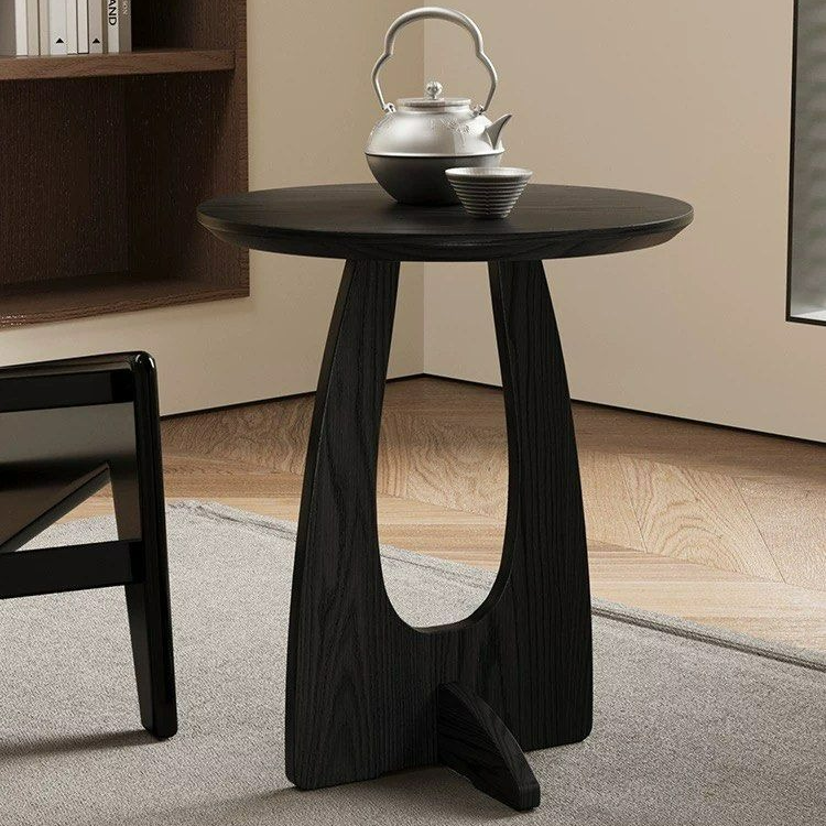 VERNIUS Modern Solid Wood Side Table