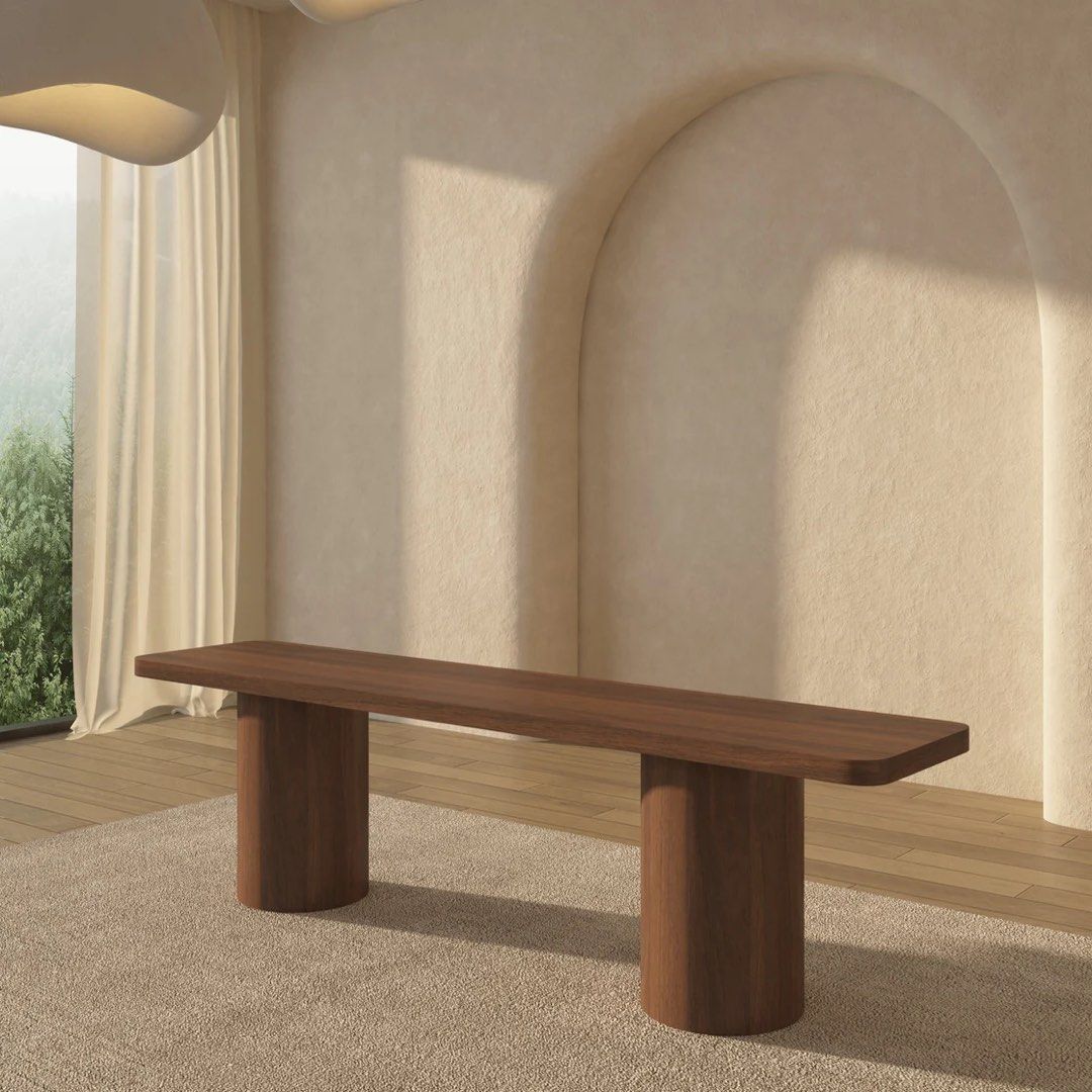 BRIAR Solid Wood Dining Bench