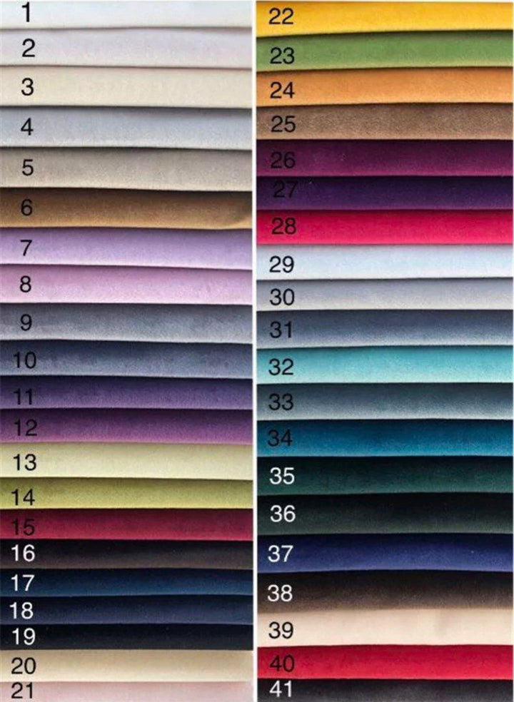 DARIKA Modern Velvet Bench With Side Table