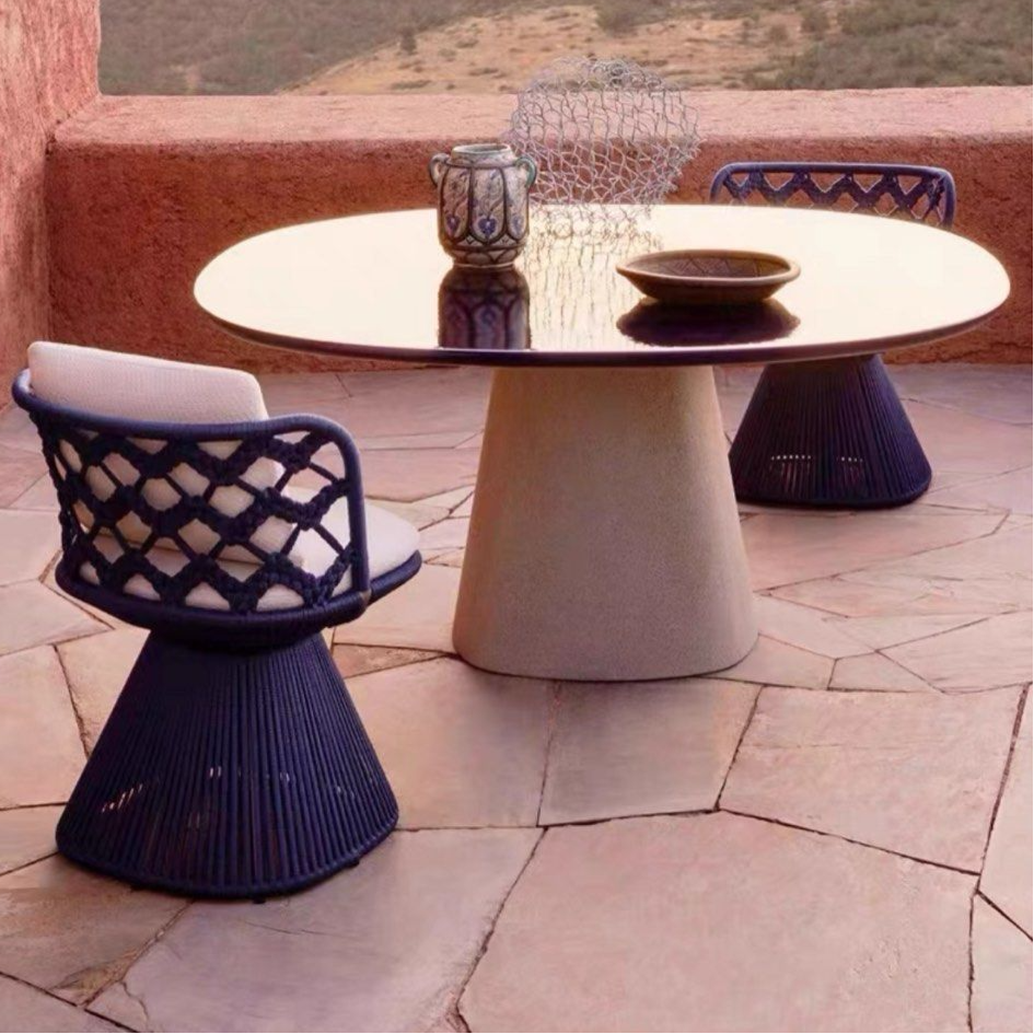 SIMIRO Modern Outdoor Chair