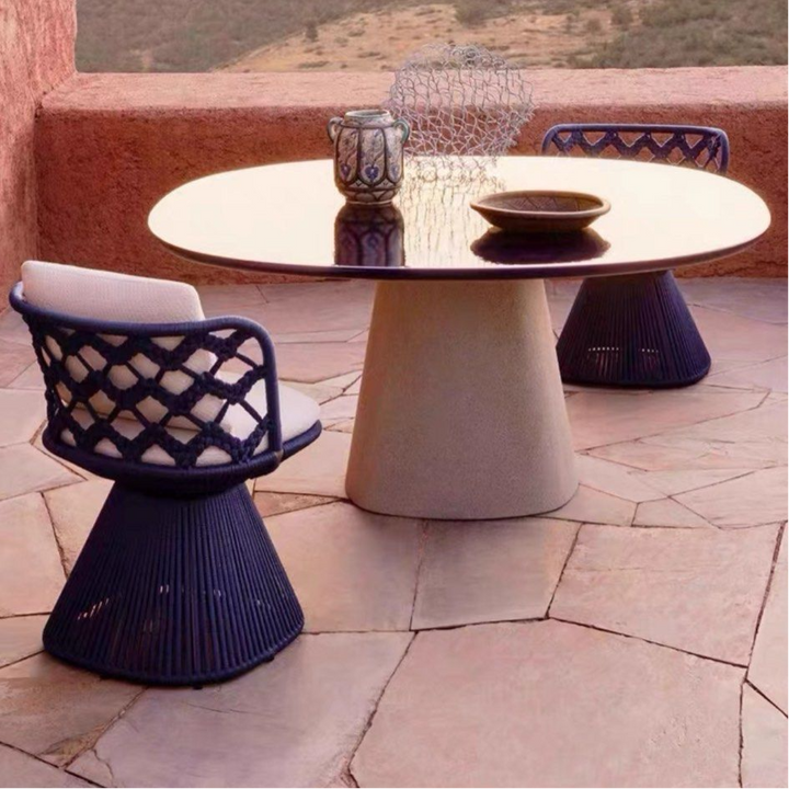 SIMIRO Modern Outdoor Chair