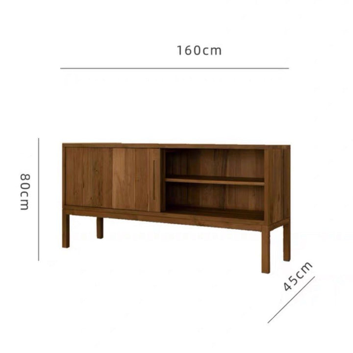 SPANO Vintage Solid Wood Sideboard