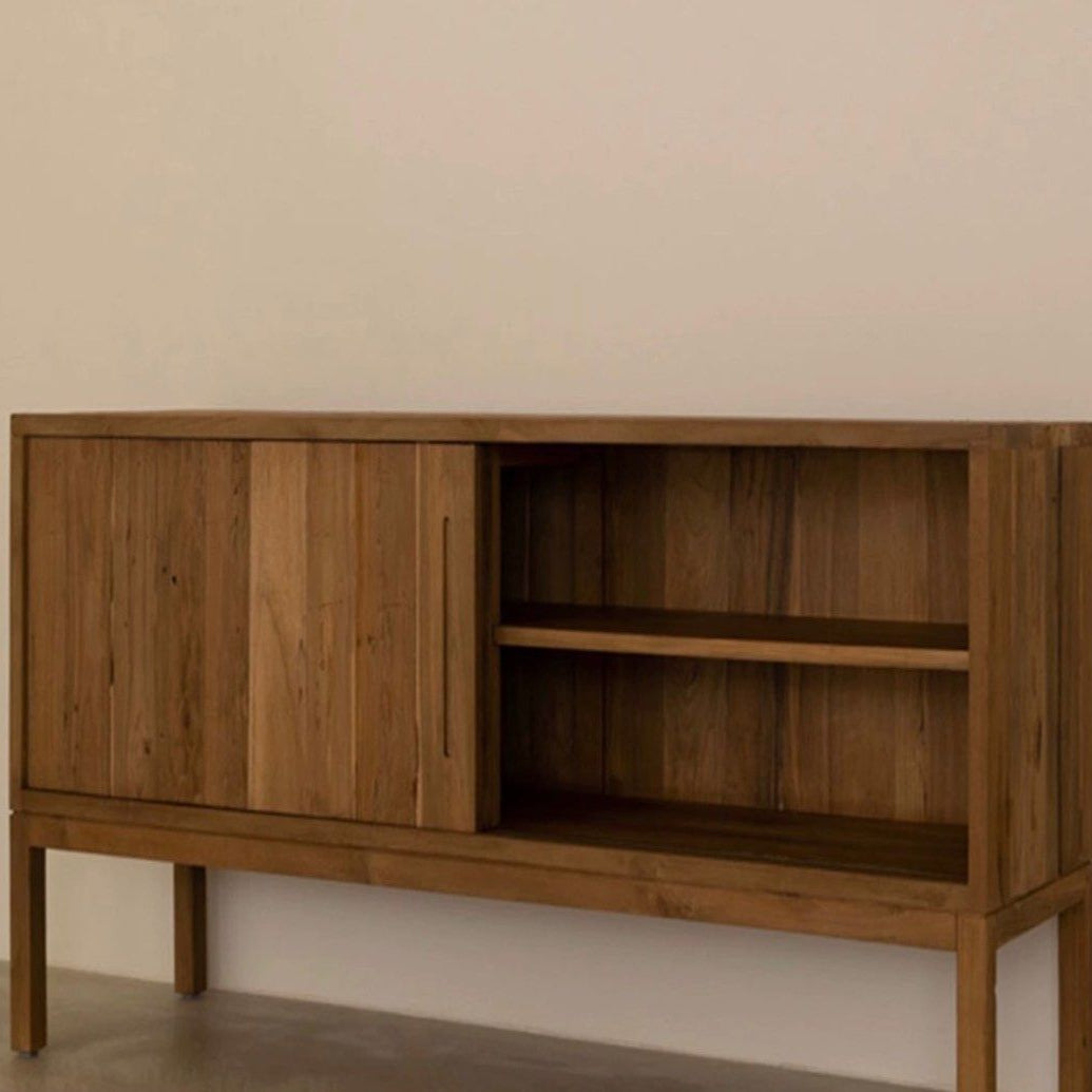 SPANO Vintage Solid Wood Sideboard