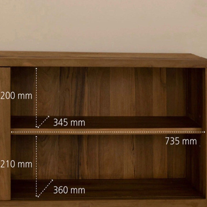 SPANO Vintage Solid Wood Sideboard