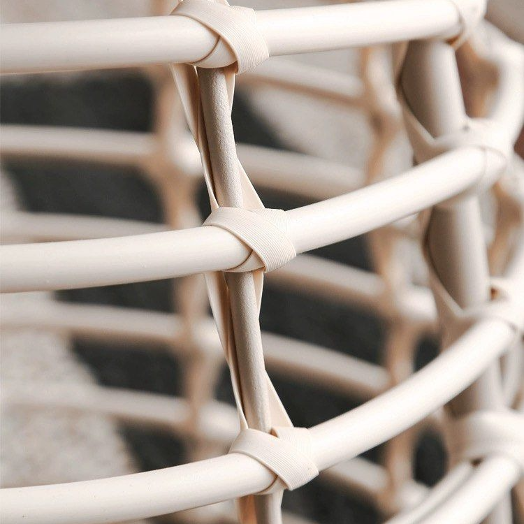 CLEO Rustic Rattan Side Table