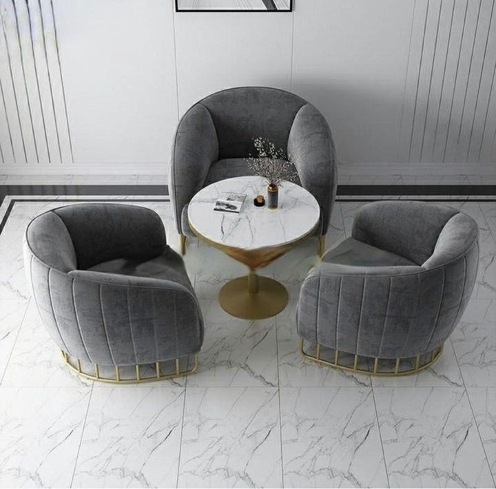 SPENCER Modern Velvet Lounge Chair