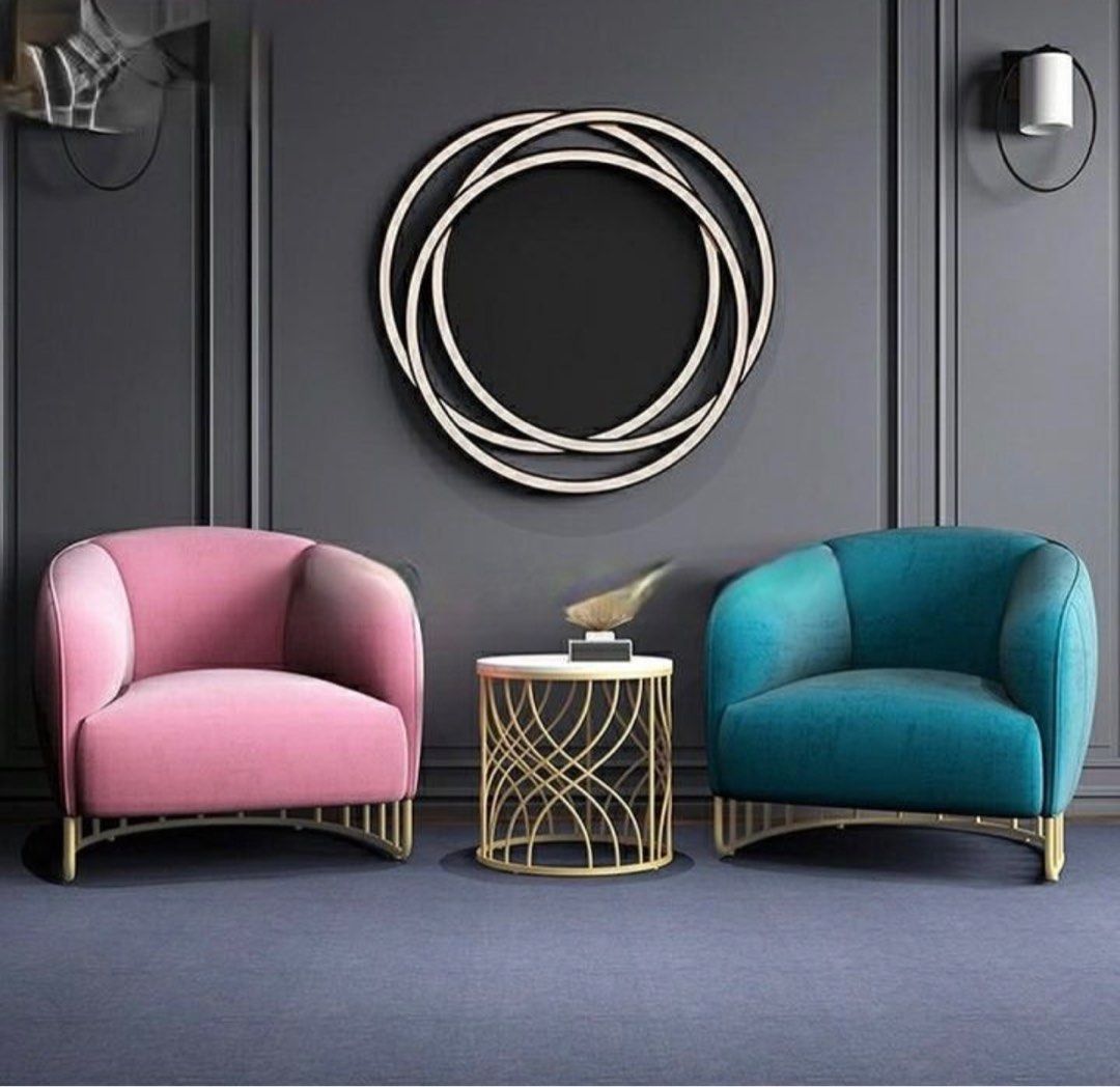 SPENCER Modern Velvet Lounge Chair