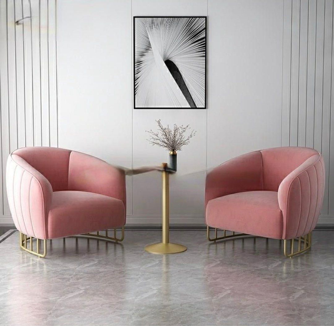 SPENCER Modern Velvet Lounge Chair