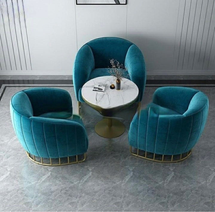 SPENCER Modern Velvet Lounge Chair