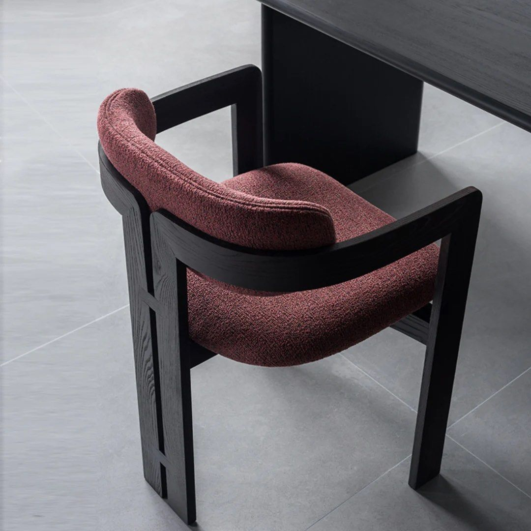 SIVANA Luxury Fabric Dining Chair